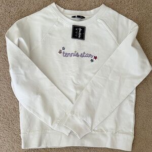 Ame &Lulu Kids Tennis Star Sweatshirt